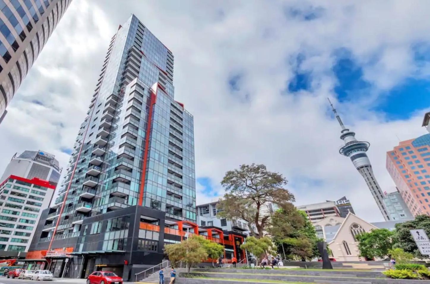 Top Floor Harbour View And Skytower View Apartment In Cbd Όκλαντ Εξωτερικό φωτογραφία