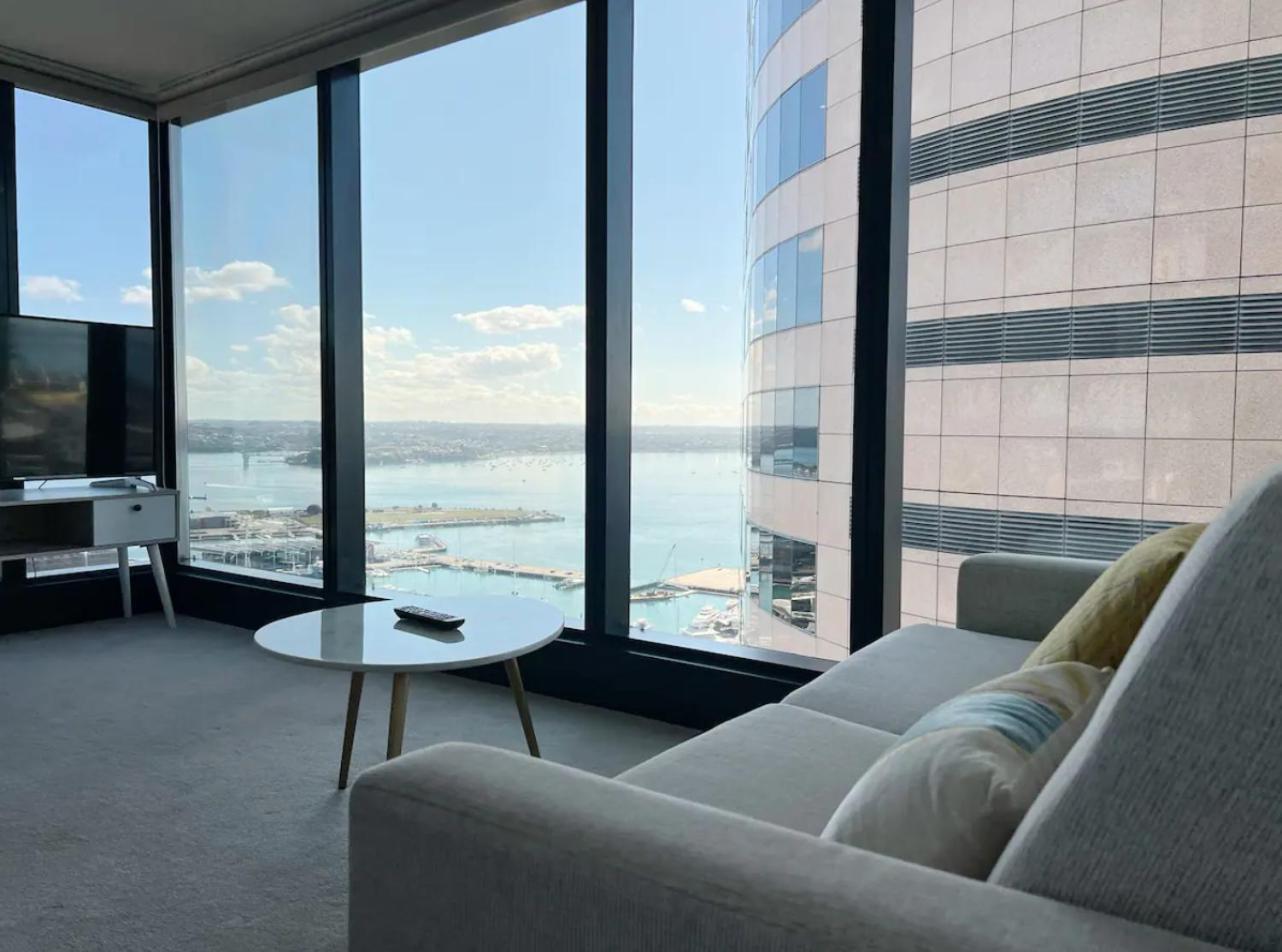Top Floor Harbour View And Skytower View Apartment In Cbd Όκλαντ Εξωτερικό φωτογραφία