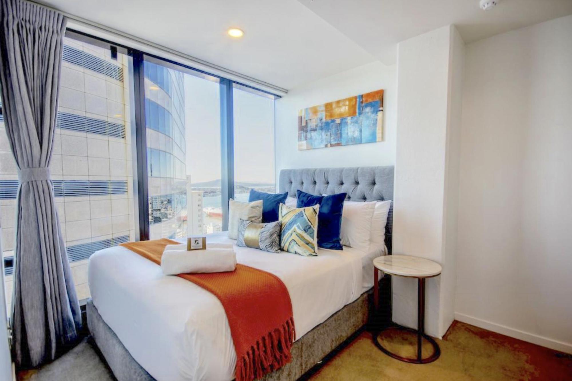 Top Floor Harbour View And Skytower View Apartment In Cbd Όκλαντ Εξωτερικό φωτογραφία